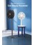 Sf-01 Siyah Ayarlanabilir Ayaklı 14'' Inc 45W 3 Kademeli 7 Pervaneli Vantilatör Fan 2