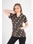 Unisex Cool Cats Club Desenli Doktor Hemşire Hastane Aşçı Mutfak Scrubs Tek Üst Üniforma 1