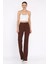 Kadın Çizgi Desenli Boru Paça Pantolon P-00017667 1