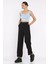 Bel ve Paça Lastikli Kadın Paraşüt Pantolon P-00017661 2