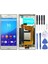 Sony Xperia M4 Aqua Beyaz Uyumlu Çerçeveli LCD Ekran Sayısallaştırıcı Tam Montaj 1