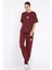Kadın Nakış Detaylı Tişört Pantolon Ikili Takım P-00017644 1