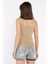 Kare Yaka Askılı Likralı Kadın Triko Bluz P-00017658 3