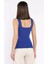 Kare Yaka Askılı Likralı Kadın Triko Bluz P-00017658 3