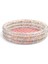 Çiçek Desenli Bebek Havuzu 86X25CM, 3 Boğum, Pembe, Eğlenceli ve Rahat Kullanım 2