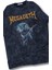 Unisex Rock Band Megadeth Baskılı Vintage Tişört, Oversize Rock Metal Baskılı Yıkamalı T-Shirt 1