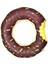 75 cm Şişme Donut Simit, Kahverengi, Eğlenceli ve Şık Dekorasyon Aksesuarı 1