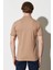 Regular Fit Camel Erkek Polo Yaka T-Shirt MW211837211 5