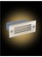 Krom Kasa 3 Watt, Elektrikle Çalışır, Iç ve Dış Mekan Nemli Alan Sensörsüz Merdiven LED 3200 Kelvin 3