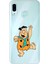 Samsung Galaxy A30 Uyumlu Şeffaf Kılıf Cartoon 3 Tasarımlı 1