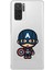 Xiaomi Redmi Note 10 Uyumlu Şeffaf Kılıf Chibi 4 Tasarımlı 1