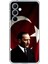 Samsung Galaxy A35 Uyumlu Şeffaf Kılıf Atatürk 4 Tasarımlı 1
