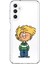 Samsung Galaxy A25 Uyumlu Şeffaf Kılıf Cartoon 2 Tasarımlı 1