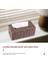 Rattan Mendil Kutusu, Vintage Peçetelik, Kasa Dağınıklığı Saklama Kabı Kapağı, Oturma Odası Masası Dekorasyonu (Kahve) (Yurt Dışından) 3