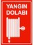 Yangın Dolabı Uyarı Levhası Etiket 35X50 cm 1