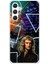 Samsung Galaxy A34 Uyumlu Şeffaf Kılıf Isaac Newton Tasarımlı 1