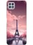 Samsung Galaxy A22 Uyumlu Şeffaf Kılıf Paris 3 Tasarımlı 1