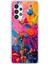 Samsung Galaxy A53 Uyumlu Şeffaf Kılıf Graffiti 3 Tasarımlı 1