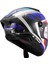 Thunder Karbon Gp Aero Raute Mavi-Kırmızı Kask 4