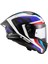 Thunder Karbon Gp Aero Raute Mavi-Kırmızı Kask 5