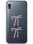 Samsung Galaxy A10 Uyumlu Şeffaf Kılıf Kurdele 1 Tasarımlı 1