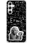 Samsung Galaxy A34 Uyumlu Şeffaf Kılıf Einstein Tasarımlı 1
