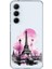 Samsung Galaxy A35 Uyumlu Şeffaf Kılıf Paris 1 Tasarımlı 1