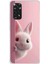Xiaomi Redmi Note 11 Uyumlu Şeffaf Kılıf 5 Peluş Tavşan Tasarımlı 1