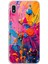 Samsung Galaxy A10 Uyumlu Şeffaf Kılıf Graffiti 3 Tasarımlı 1