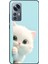 Xiaomi Mi 12 Pro Uyumlu Şeffaf Kılıf 2 Peluş Kedi Tasarımlı 1