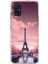 Samsung Galaxy A51 Uyumlu Şeffaf Kılıf Paris 3 Tasarımlı 1