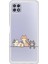 Samsung Galaxy A22 Uyumlu Şeffaf Kılıf Kedişler 4 Tasarımlı 1