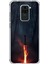 Xiaomi Redmi Note 9 Uyumlu Şeffaf Kılıf Kılıç Tasarımlı 1