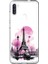 Samsung Galaxy A11 Uyumlu Şeffaf Kılıf Paris 1 Tasarımlı 1