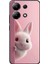 Xiaomi Redmi Note 13 Uyumlu Şeffaf Kılıf 5 Peluş Tavşan Tasarımlı 1
