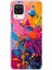 Samsung Galaxy A12 Uyumlu Şeffaf Kılıf Graffiti 3 Tasarımlı 1