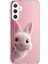 Samsung Galaxy A25 Uyumlu Şeffaf Kılıf 5 Peluş Tavşan Tasarımlı 1