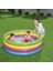 Renkli Dört Halka Yuvarlak Şişme Çocuk Havuzu 522 Litre, 1.57M x 46CM 4