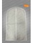 Beyaz Takım Elbise Kılıfı 5'li, 62X102 Cm, Hafif ve Dayanıklı, Şık Koruma Seti 3