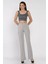 Kadın Çimalı Bol Paça Pantolon P-00017404 2