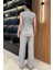 Kruvaze Yaka Astarlı Yelek Pantolon Ikili Takım P-00017426 3