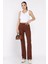 Kadın Çimalı Bol Paça Pantolon P-00017404 2