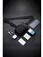 Unisex Impertex Kumaş Telefon Bölmeli Bel ve Çapraz Omuz Çanta Göğüs Seyahet Günlük Bodybag 4