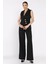Kruvaze Yaka Astarlı Yelek Pantolon Ikili Takım P-00017426 2