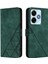 Xiaomi Poco M6 4g Pu Deri Flip Folio Kitap Koruyucu Kredi Için Kılıf (Yurt Dışından) 1