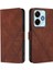 Xiaomi Poco M6 4g Pu Deri Flip Folio Kitap Koruyucu Kredi Için Kılıf (Yurt Dışından) 1