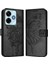 Xiaomi Poco M6 4g Kabartma Kelebek Premium Deri Manyetik Için Kılıf (Yurt Dışından) 5
