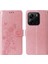 Xiaomi Redmi Note 14 4g Çiçek Kart Yuvaları Deri Flip Için Flip Case (Yurt Dışından) 1