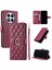 Xiaomi Poco X7 5g Için Flip Case Manyetik Kart Yuvaları Tutucu Bilek Kayışı Pu (Yurt Dışından) 1