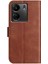 Xiaomi Poco C65 Darbeye Dayanıklı Kart Yuvaları Tutucu Bilek Kayışı Pu Için Flip Case (Yurt Dışından) 4